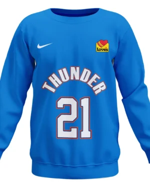 Aaron Wiggins Sweatshirt NBA 2025 For Fan Aaron Wiggins HVN1087AW062325SW