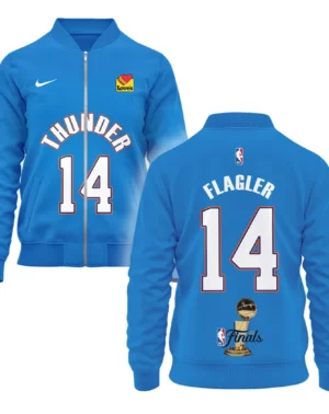 Adam Flagler Bomber Jacket NBA 2025 For Fan Adam Flagler HVN1087AF062325BOB