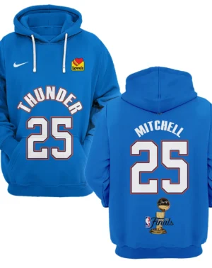 Ajay Mitchell Hoodie NBA 2025 For Fan Ajay Mitchell HVN1087AM062325HOD