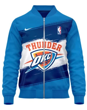 Basketball Bomber Jacket NBA 2025 For Fan Basketball HVN1044OKC060325BOB