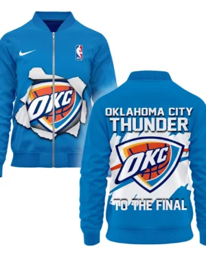 Basketball Bomber Jacket NBA 2025 For Fan Basketball HVN1045THUNDER060325BOB