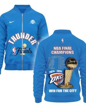 Basketball Bomber Jacket NBA 2025 For Fan Basketball HVN1086OKC062325BOB