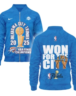 Basketball Bomber Jacket NBA 2025 For Fan Basketball HVN1089OKC062425BOB
