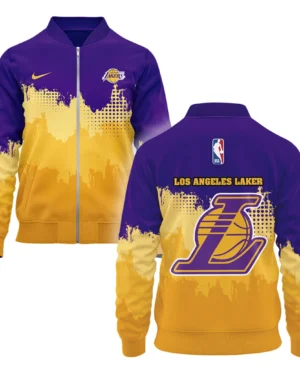 Basketball Bomber Jacket NBA 2025 For Fan Basketball HVN1094LAL062625BOB