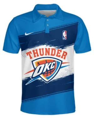 Basketball Club Polo Shirt NBA 2025 For Fan Basketball Club HVN1044OKC060325POS