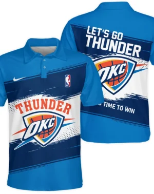 Basketball Club Polo Shirt NBA 2025 For Fan Basketball Club HVN1044OKC060325POS