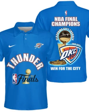 Basketball Club Polo Shirt NBA 2025 For Fan Basketball Club HVN1084OKC062325POS