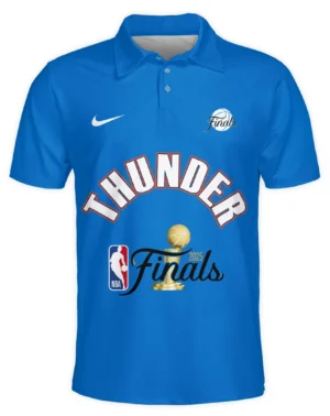 Basketball Club Polo Shirt NBA 2025 For Fan Basketball Club HVN1085OKC062325POS