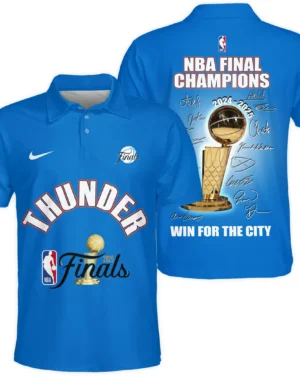 Basketball Club Polo Shirt NBA 2025 For Fan Basketball Club HVN1085OKC062325POS