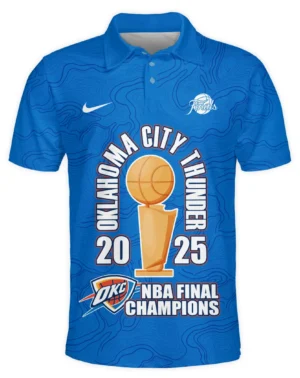 Basketball Club Polo Shirt NBA 2025 For Fan Basketball Club HVN1089OKC062425POS