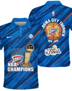Basketball Club Polo Shirt NBA 2025 For Fan Basketball Club HVN1090OKC062425POS