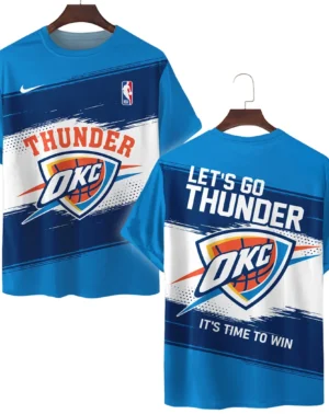 Basketball Club T-Shirt NBA 2025 For Fan Basketball Club HVN1044OKC060325TS3D