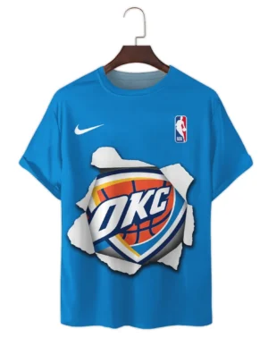 Basketball Club T-Shirt NBA 2025 For Fan Basketball Club HVN1045THUNDER060325TS3D