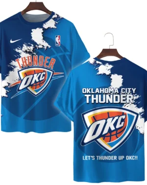 Basketball Club T-Shirt NBA 2025 For Fan Basketball Club HVN1047THUNDER060425TS3D