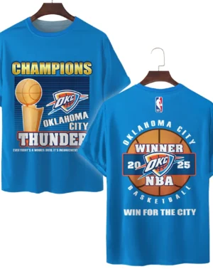 Basketball Club T-Shirt NBA 2025 For Fan Basketball Club HVN1092OKC062425TS3D
