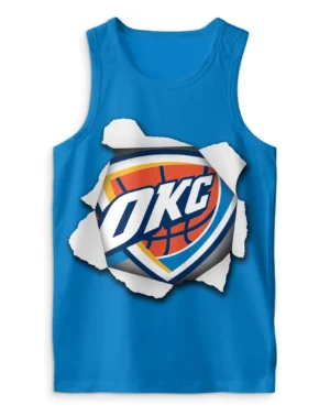 Basketball Club Tanktop NBA 2025 For Fan Basketball Club HVN1045THUNDER060325TOP