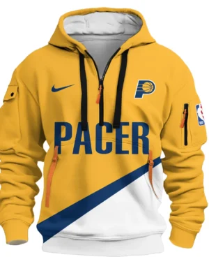 Basketball Hoodie Half Zipper NBA 2025 For Fan Basketball HVN1027PACER052825HODZ