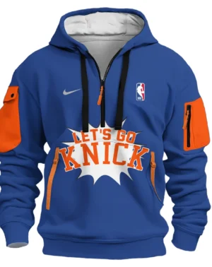 Basketball Hoodie Half Zipper NBA 2025 For Fan Basketball HVN1031NYK053025HODZ