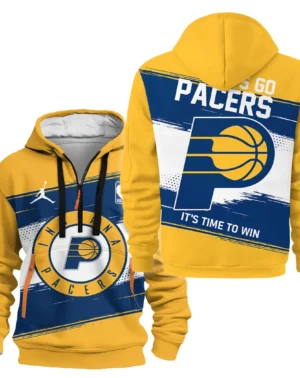 Basketball Hoodie Half Zipper NBA 2025 For Fan Basketball HVN1044IND060325HODZ