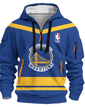 Basketball Hoodie Half Zipper NBA 2025 For Fan Basketball HVN1055GSW060725HODZ