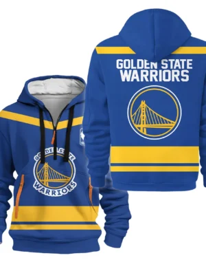 Basketball Hoodie Half Zipper NBA 2025 For Fan Basketball HVN1055GSW060725HODZ