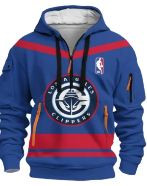 Basketball Hoodie Half Zipper NBA 2025 For Fan Basketball HVN1055LAC060725HODZ