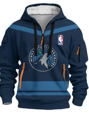 Basketball Hoodie Half Zipper NBA 2025 For Fan Basketball HVN1055MT060725HODZ