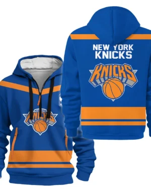 Basketball Hoodie Half Zipper NBA 2025 For Fan Basketball HVN1055NYK060725HODZ