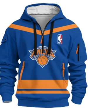 Basketball Hoodie Half Zipper NBA 2025 For Fan Basketball HVN1055NYK060725HODZ