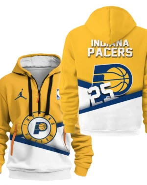Basketball Hoodie Half Zipper NBA 2025 For Fan Basketball HVN1057PCR061025HODZ