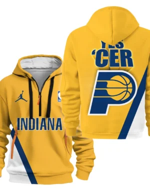 Basketball Hoodie Half Zipper NBA 2025 For Fan Basketball HVN1058PCER061025HODZ