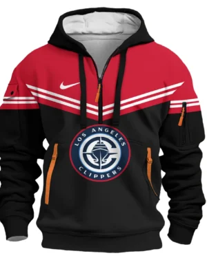 Basketball Hoodie Half Zipper NBA 2025 For Fan Basketball HVN1060LAC061125HODZ