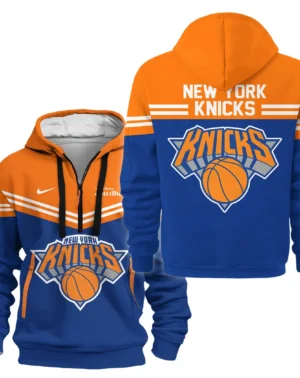 Basketball Hoodie Half Zipper NBA 2025 For Fan Basketball HVN1060NYK061125HODZ