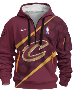 Basketball Hoodie Half Zipper NBA 2025 For Fan Basketball HVN1062CC061225HODZ