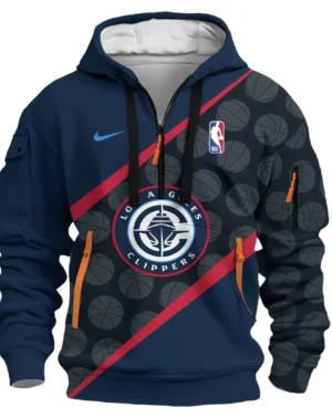 Basketball Hoodie Half Zipper NBA 2025 For Fan Basketball HVN1062LAC061225HODZ