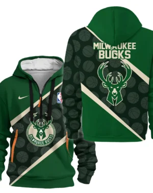 Basketball Hoodie Half Zipper NBA 2025 For Fan Basketball HVN1062MB061225HODZ