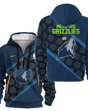 Basketball Hoodie Half Zipper NBA 2025 For Fan Basketball HVN1062MT061225HODZ