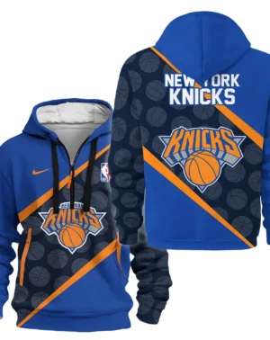 Basketball Hoodie Half Zipper NBA 2025 For Fan Basketball HVN1062NYK061225HODZ