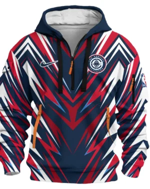 Basketball Hoodie Half Zipper NBA 2025 For Fan Basketball HVN1063LAC061225HODZ