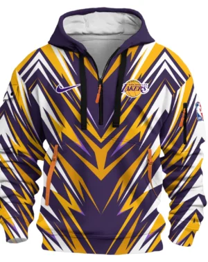 Basketball Hoodie Half Zipper NBA 2025 For Fan Basketball HVN1063LAL061225HODZ
