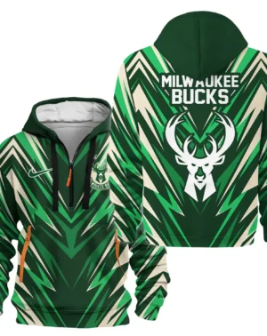 Basketball Hoodie Half Zipper NBA 2025 For Fan Basketball HVN1063MB061225HODZ