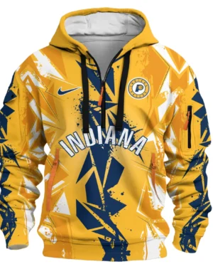 Basketball Hoodie Half Zipper NBA 2025 For Fan Basketball HVN1077PER061925HODZ