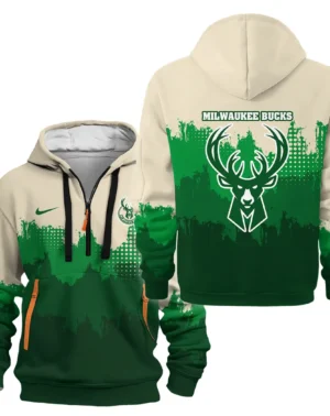 Basketball Hoodie Half Zipper NBA 2025 For Fan Basketball HVN1094MB062625HODZ