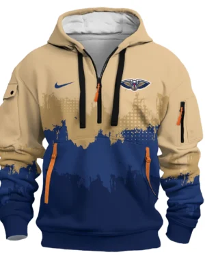 Basketball Hoodie Half Zipper NBA 2025 For Fan Basketball HVN1094NOP062625HODZ