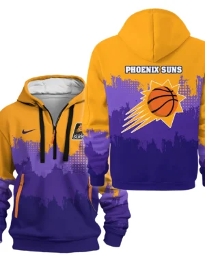 Basketball Hoodie Half Zipper NBA 2025 For Fan Basketball HVN1094PS062625HODZ
