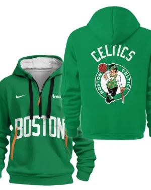 Basketball Hoodie Half Zipper NBA 2025 For Fan Basketball HVN1095BC062725HODZ