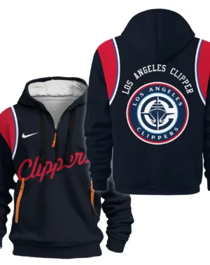 Basketball Hoodie Half Zipper NBA 2025 For Fan Basketball HVN1095LAC062725HODZ