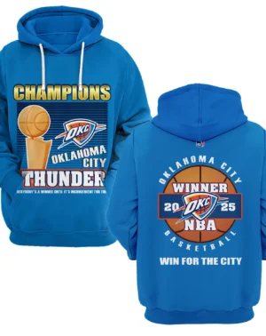 Basketball Hoodie NBA 2025 For Fan Basketball HVN1092OKC062425HOD