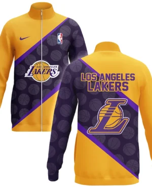 Basketball Stand Collar Jacket NBA 2025 For Fan Basketball HVN1062LAL061225SCJ