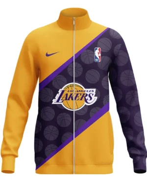 Basketball Stand Collar Jacket NBA 2025 For Fan Basketball HVN1062LAL061225SCJ